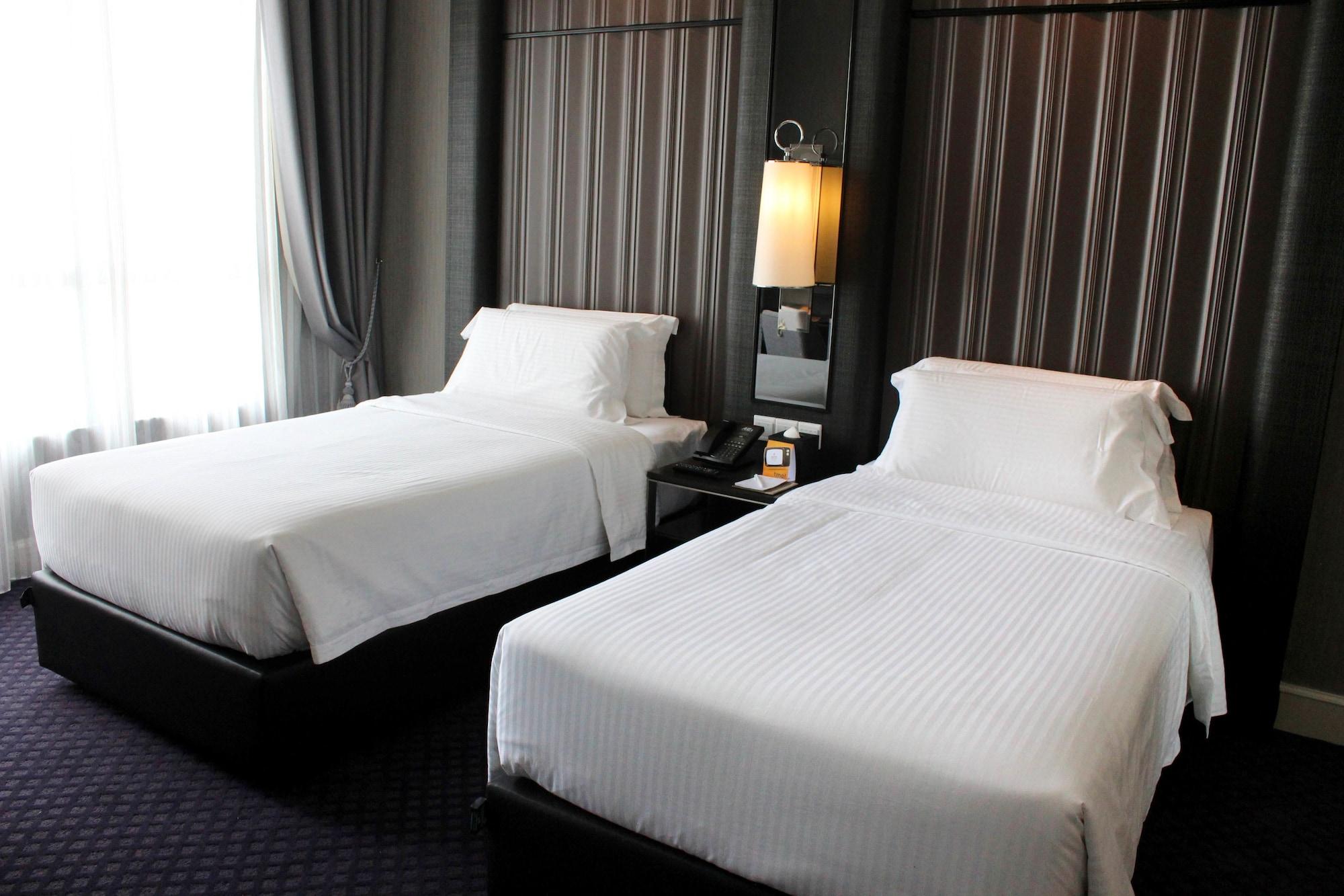 Hatten Place Melaka Exterior foto A room at the hotel
