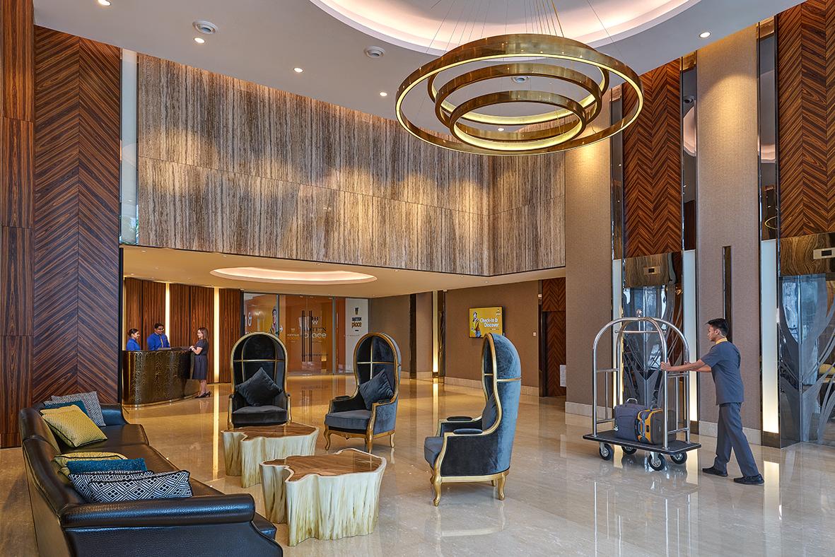 Hatten Place Melaka Exterior foto The lobby of the hotel